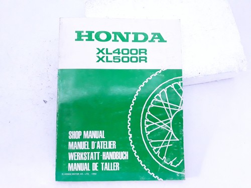 Manuale officina honda xl400 - manuale,